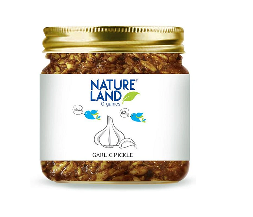 NATURELAND Garlic Pickle (Certified ORGANIC)